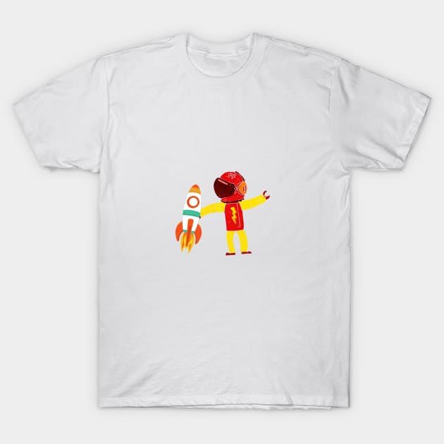 Kids cartoon design T-Shirt by Home Flashes